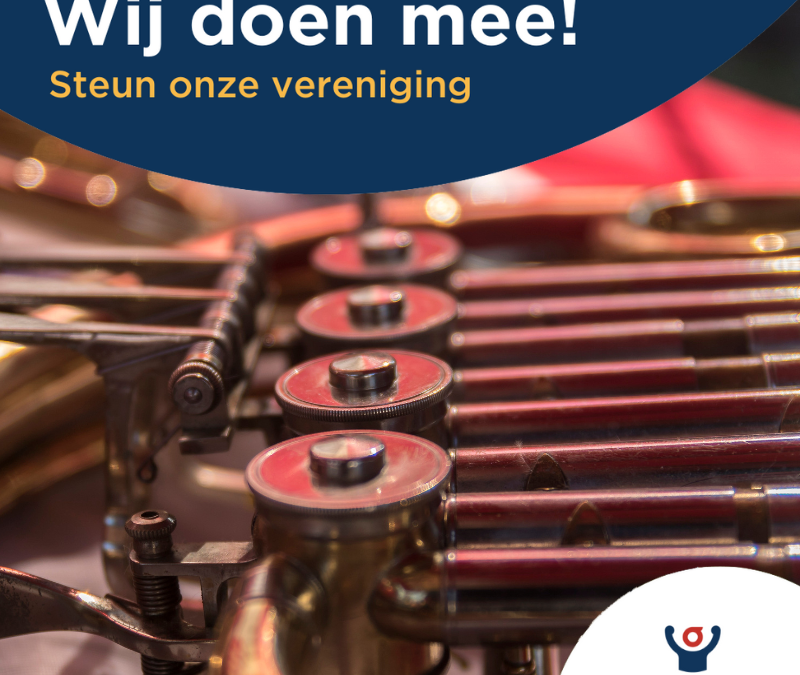 Wij doen dit jaar weer mee met de Grote Clubactie!