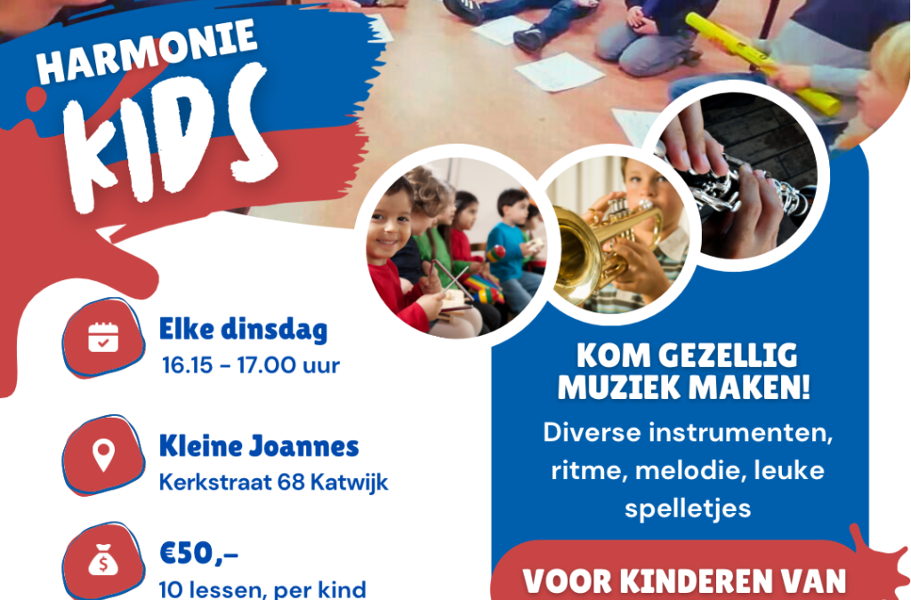 Ontdek muziek met Harmonie Kids