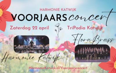 FloraBrass muzikale gast bij Harmonie Katwijk
