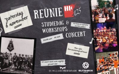 Harmonie Katwijk start jubileumjaar met reünieconcert