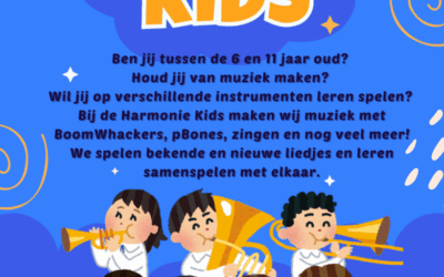 Ontdek de magie van muziek bij Harmonie Kids!