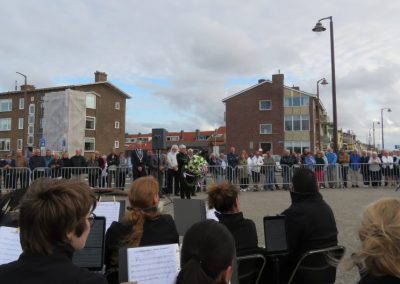 Herdenking op zee gebleven 2019