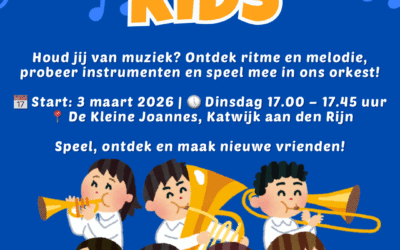 Harmonie Kids start weer! Ontdek muziek vanaf 3 maart