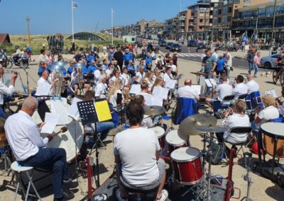 Zomers optreden met Fanfare de Wieden en Slagwerkgroep Dynamic