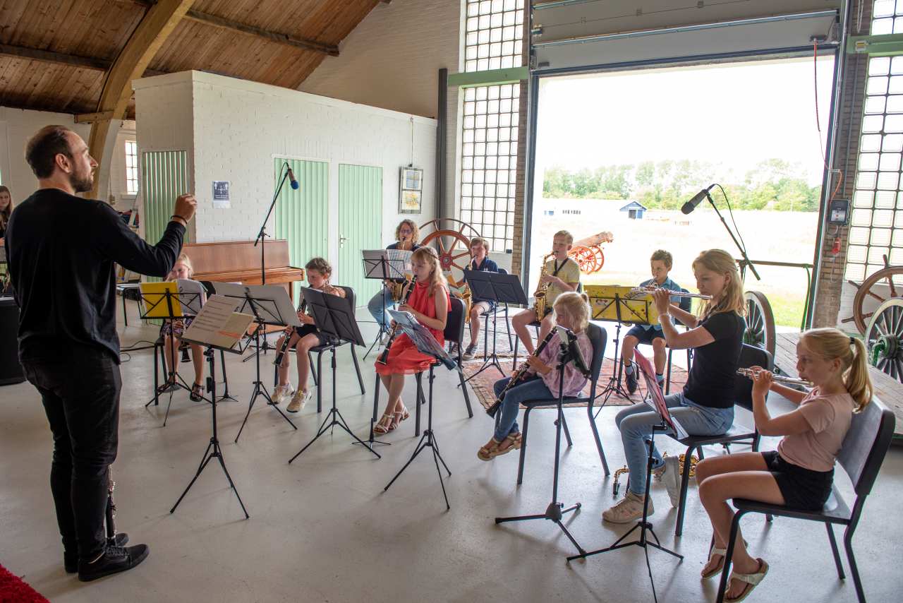 Kleine Harmonie orkestklas