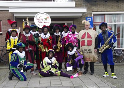 Sinterklaas Pietenband Wild Geraas intocht Katwijk a/d Rijn