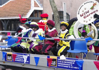 Sinterklaas Pietenband Wild Geraas intocht Katwijk a/d Rijn
