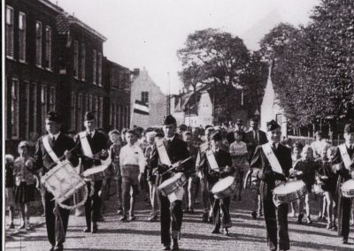 Optocht Harmonie Katwijk 1955