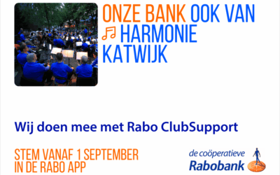 Steun ons via Rabobank ClubSupport!