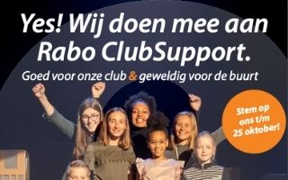 Rabo ClubSupport: Kunnen wij op uw stem rekenen?