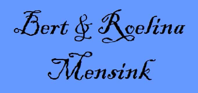 Bert en Roelina Mensink