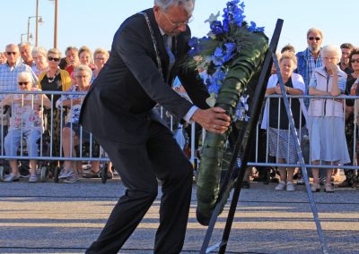 herdenking omgekomen vissers Katwijk