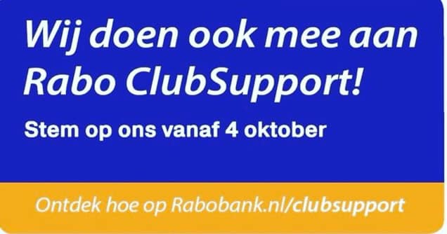 Stem op ons voor Rabo Club Support 2021