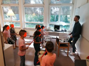 muziekles op de basisschool