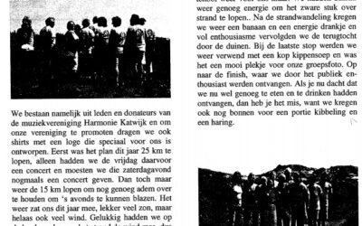 Promotieteam Wandelclub Harmonie Katwijk